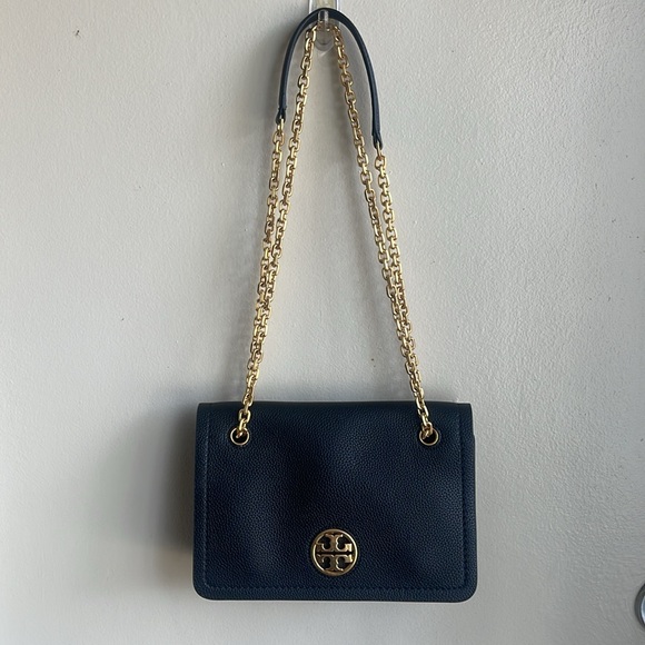 Tory Burch Black Leather Shoulder Bag - Picture 3 of 7